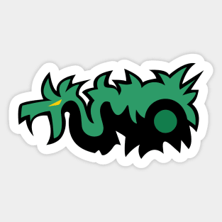 Raging Dragon Sticker